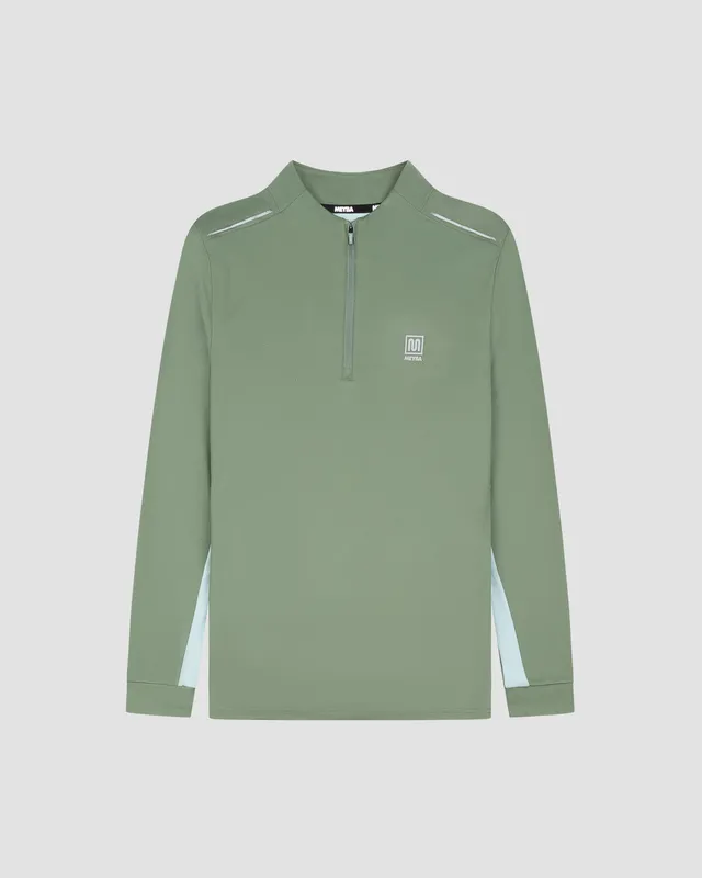 meyba-amertrine-ma261004-zip-top-khaki-sage-polyester image 1