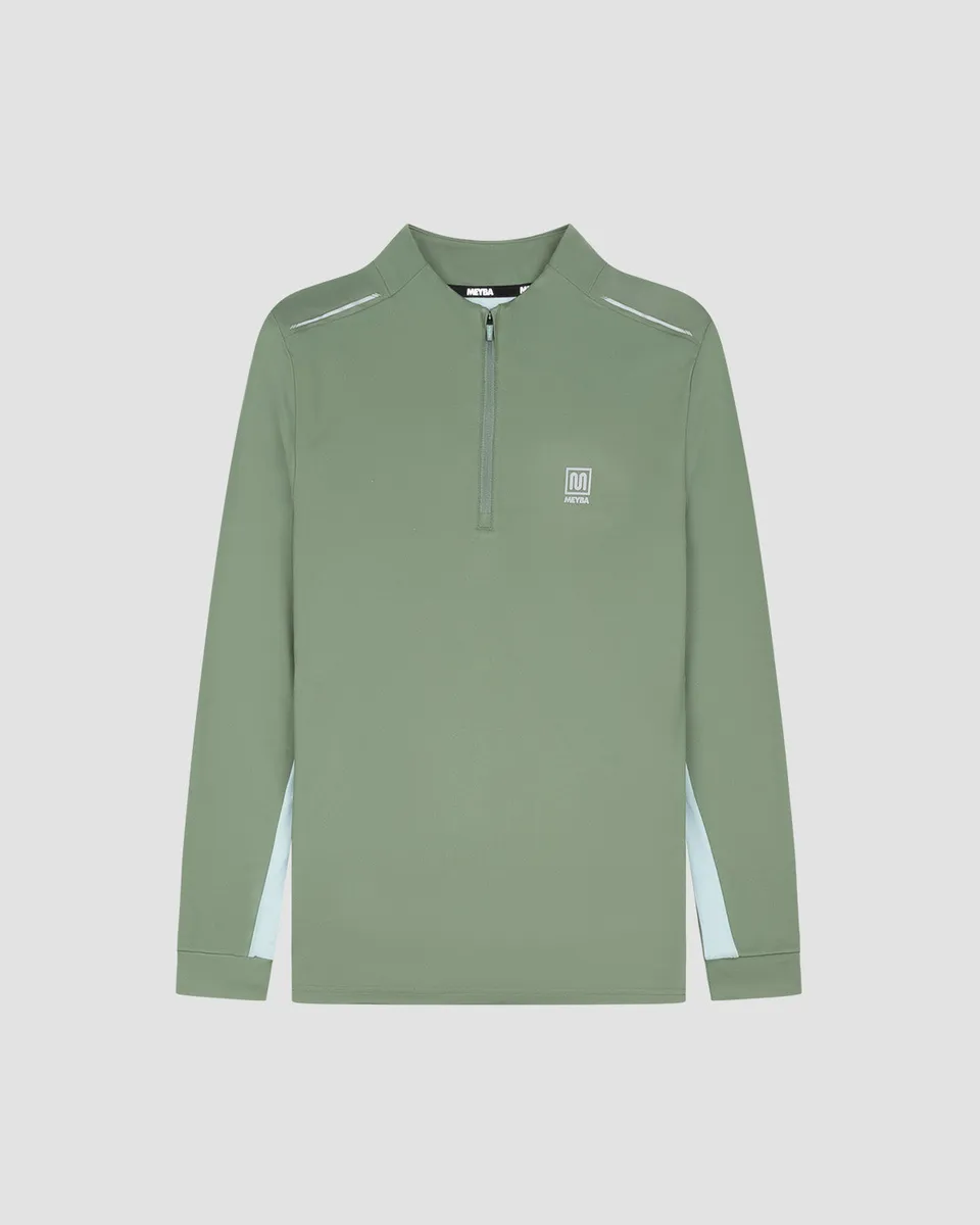 meyba-amertrine-ma261004-zip-top-khaki-sage-polyester image 1