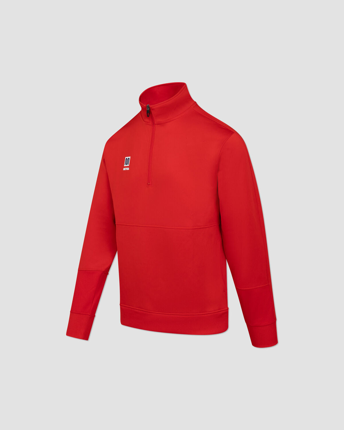 meyba-apg-half-zip-sweatshirt-rot-mit-taschen image 2