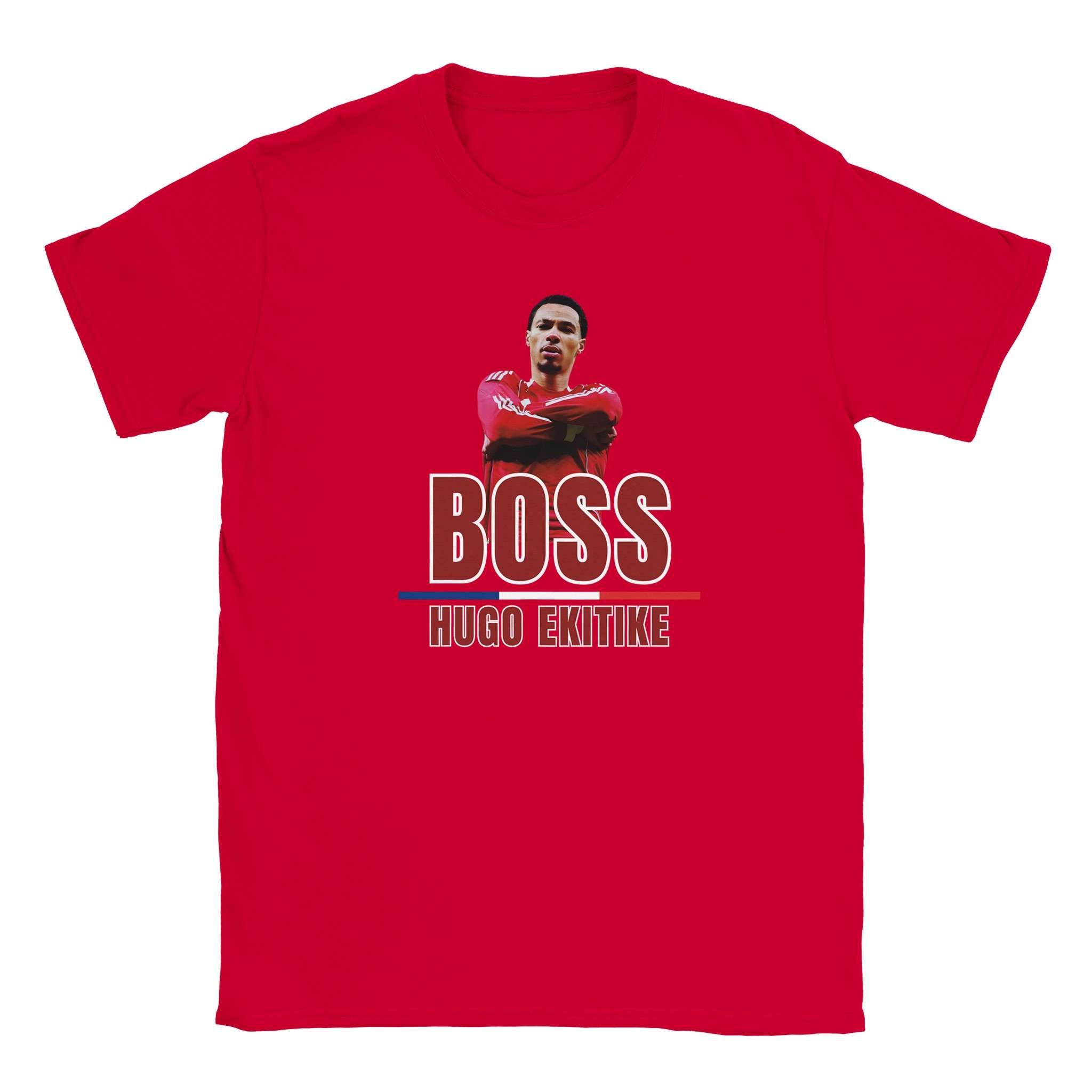 anfield-liverpool-hugo-ekitike-boss-t-shirt-baumwolle-unisex image 4