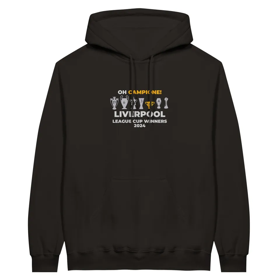 anfield-apparel-oh-campione-league-cup-2024-hoodie-unisex image 1