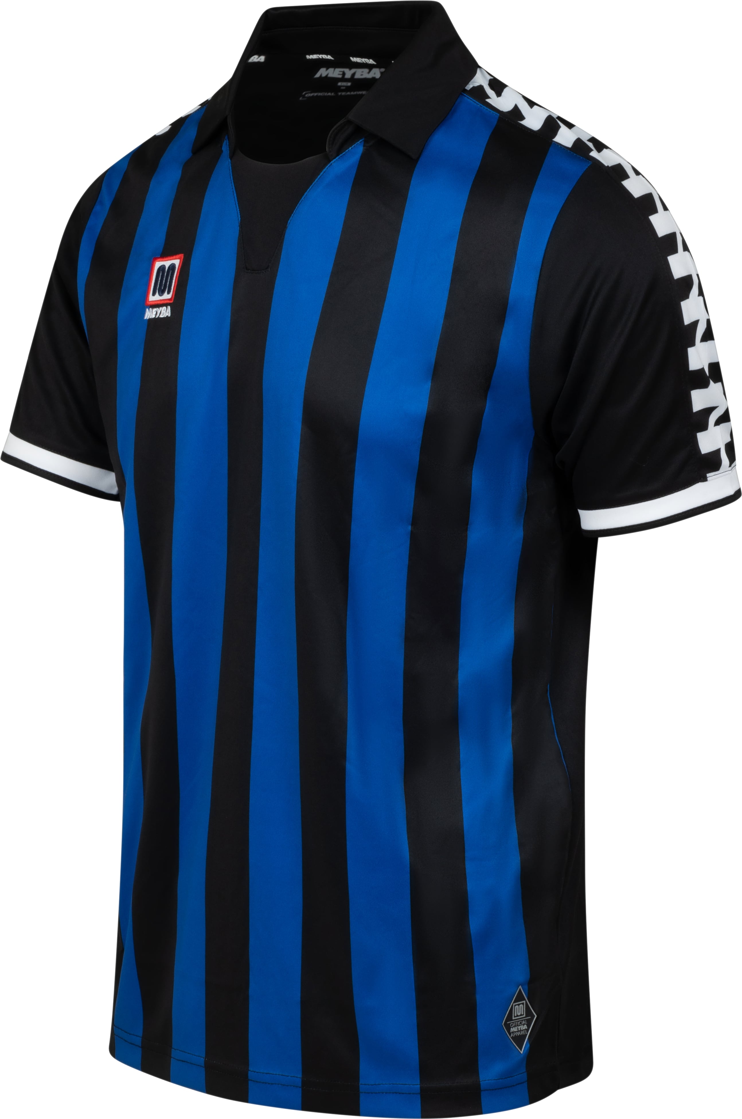meyba-youth-alpha-stripe-trikot-blau-schwarz-kinder image 3