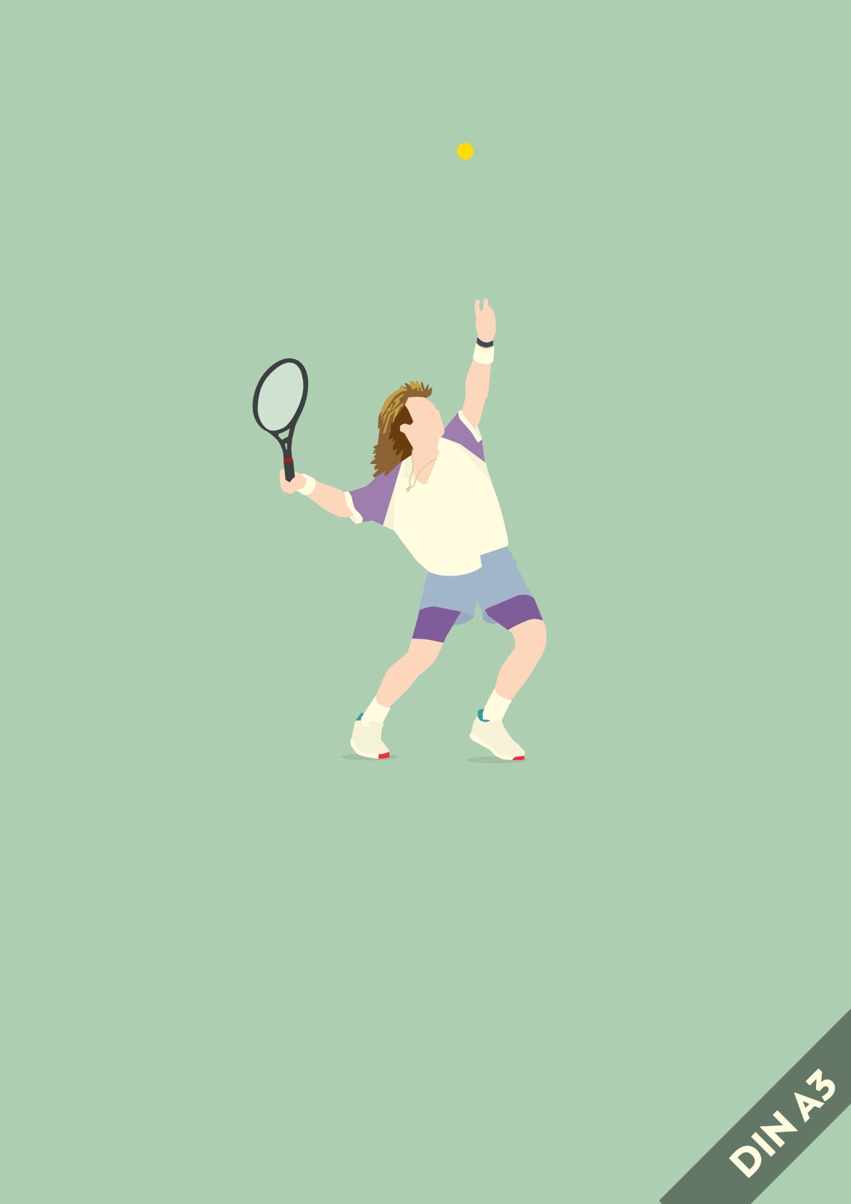 hands-of-god-ass-print-andr-agassi-tennis-poster-a3 image 1