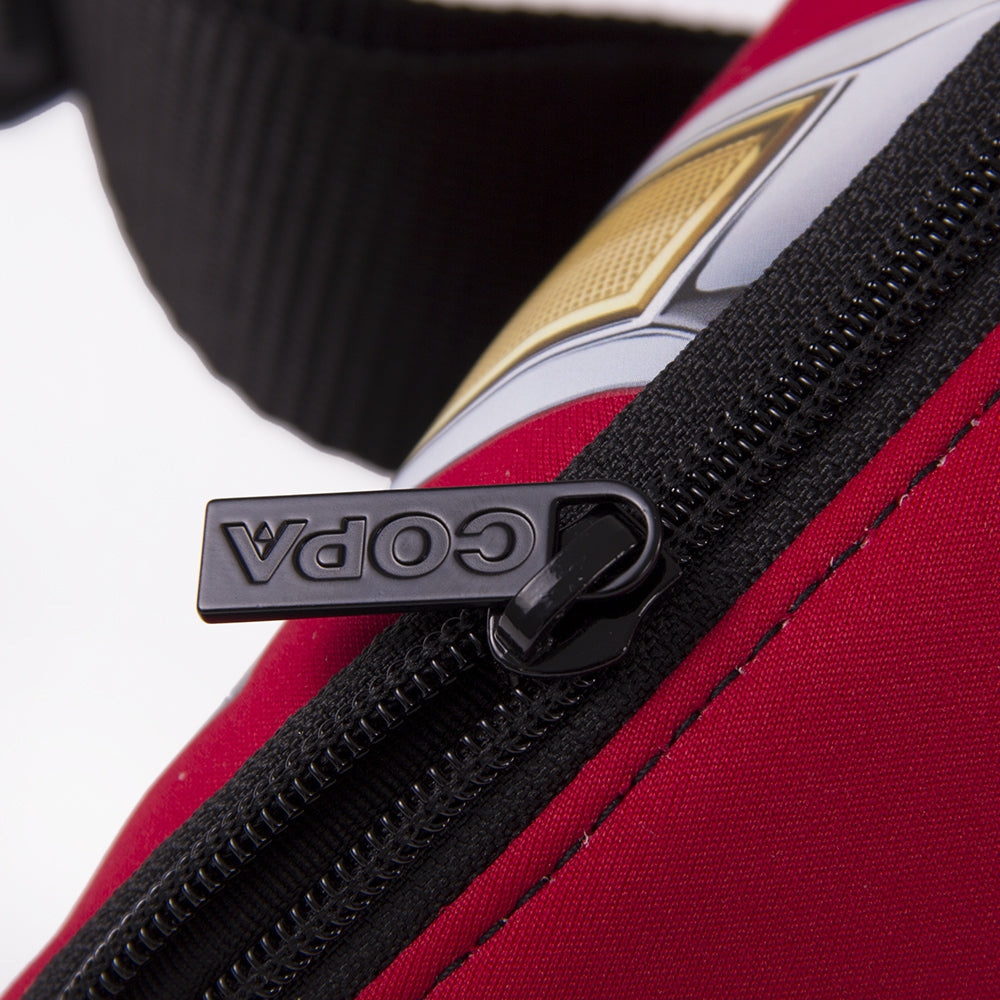 copa-classic-recycled-fanny-pack-bauchtasche-rot-unikat image 3