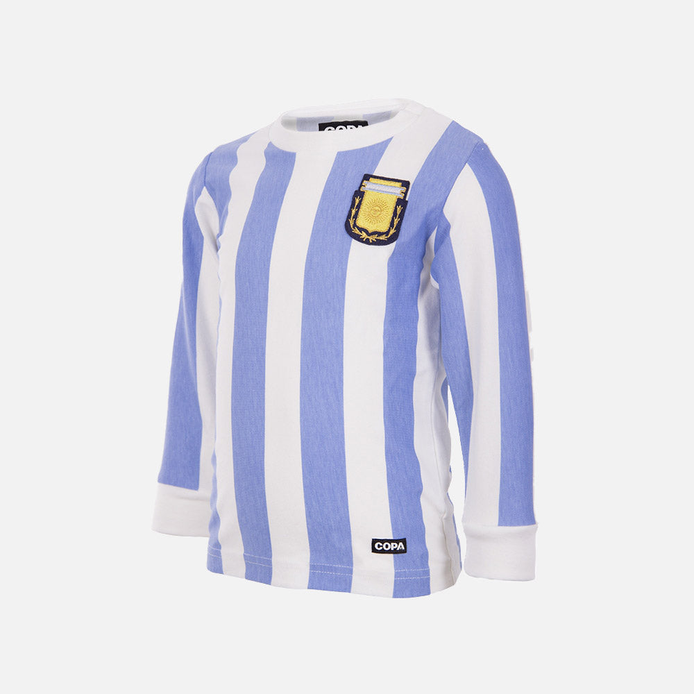 copa-classic-my-first-football-shirts-argentinien-babytrikot-wei-blau-68 image 1