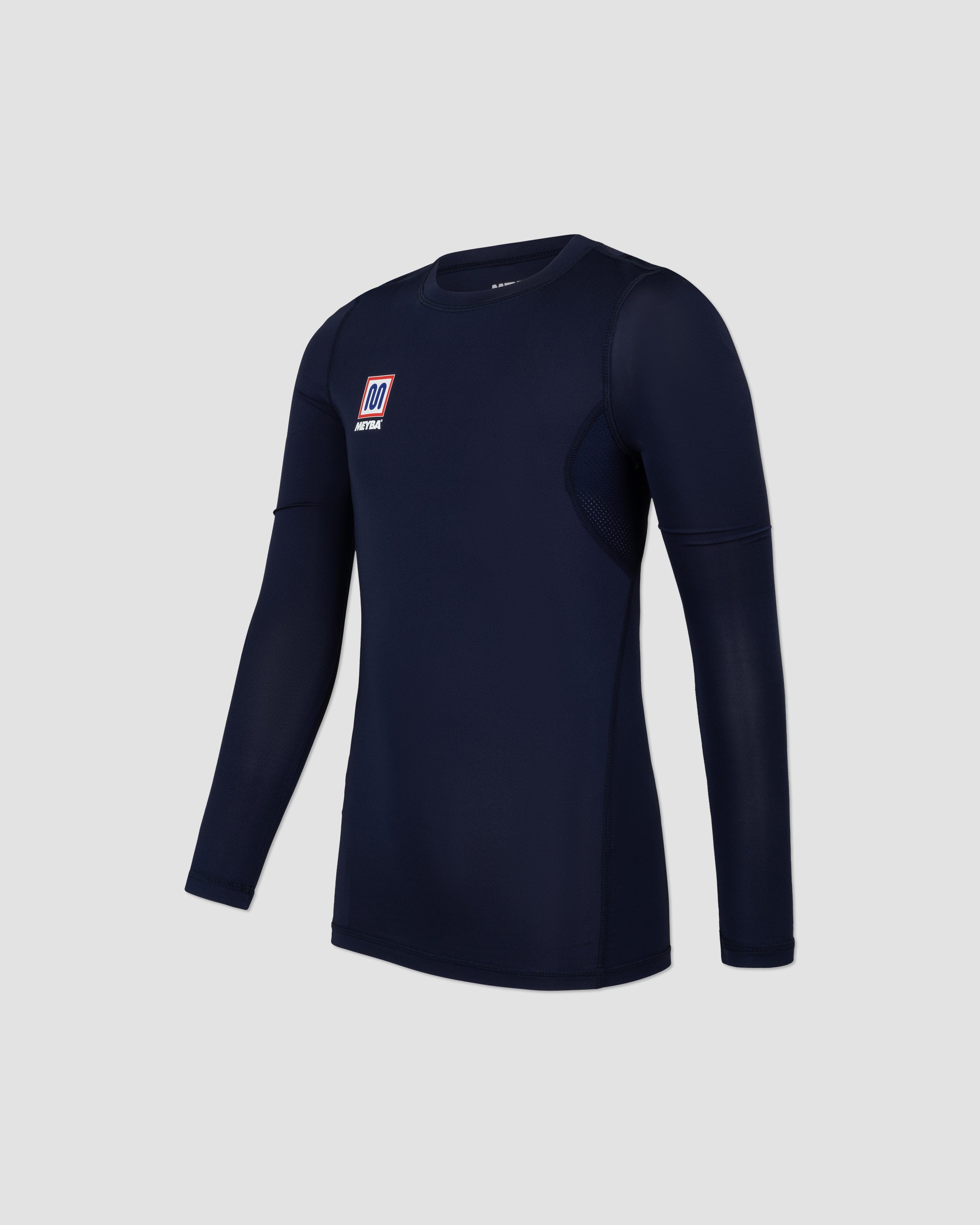 meyba-youth-base-layer-langarmshirt-navy-kinder image 2