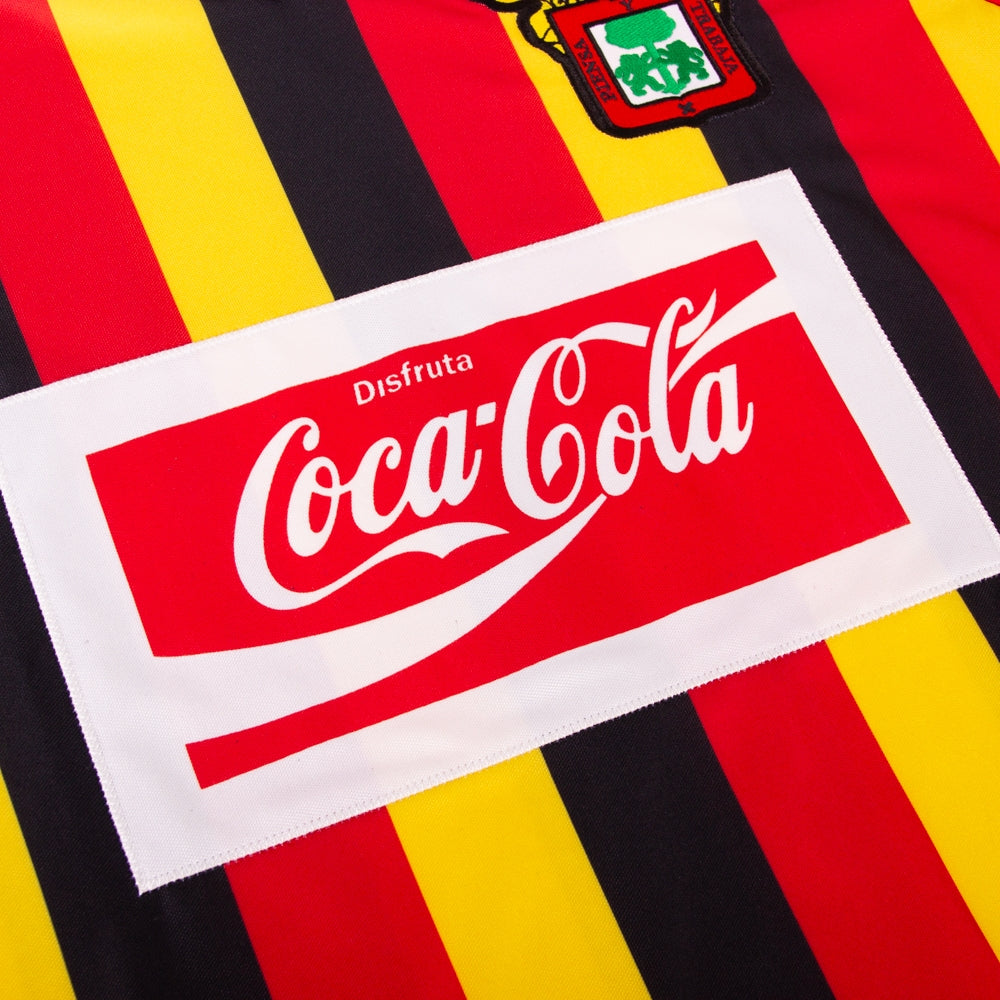 copa-classic-leones-negros-1992-93-retro-fu-balltrikot-rot-gelb image 6