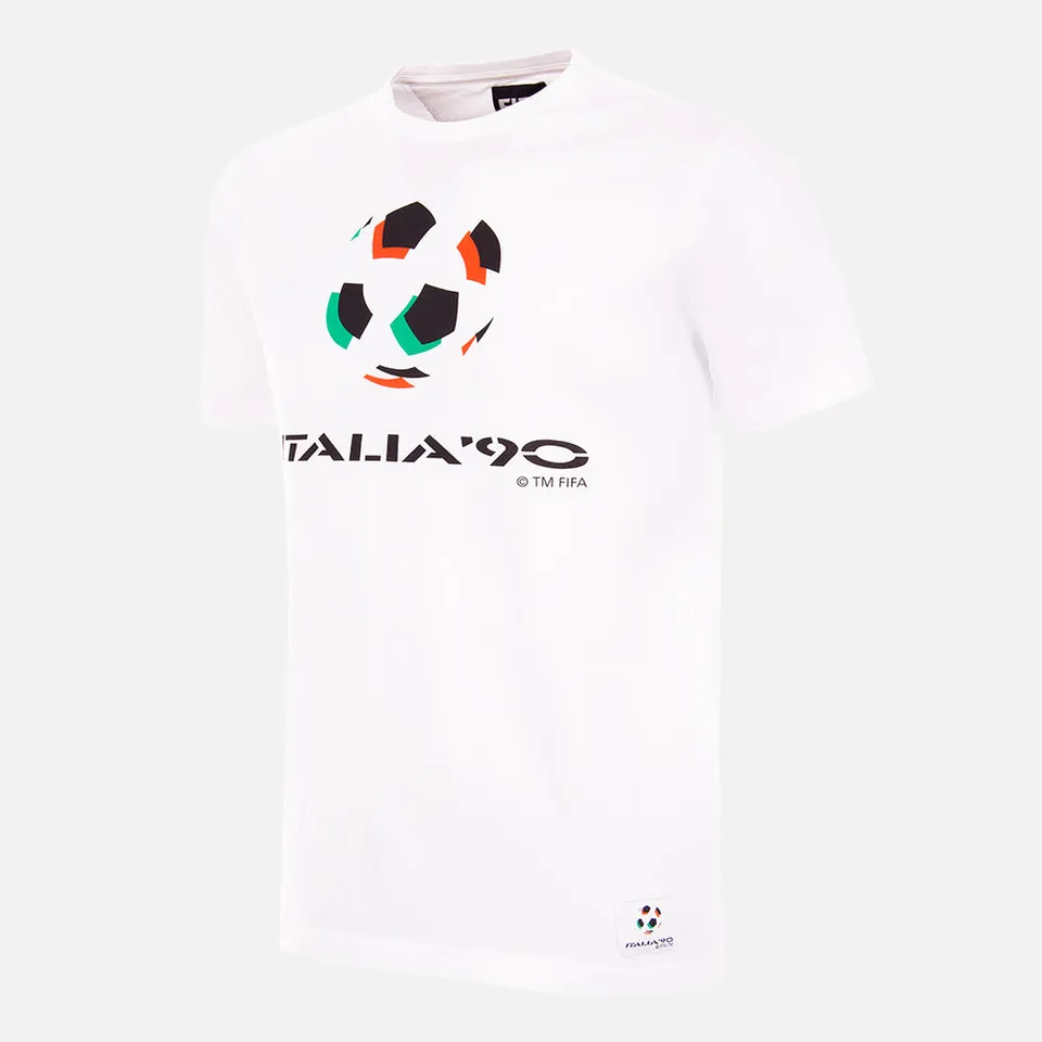 copa-classic-italien-1990-weltmeister-emblem-t-shirt-wei-regular-fit image 1