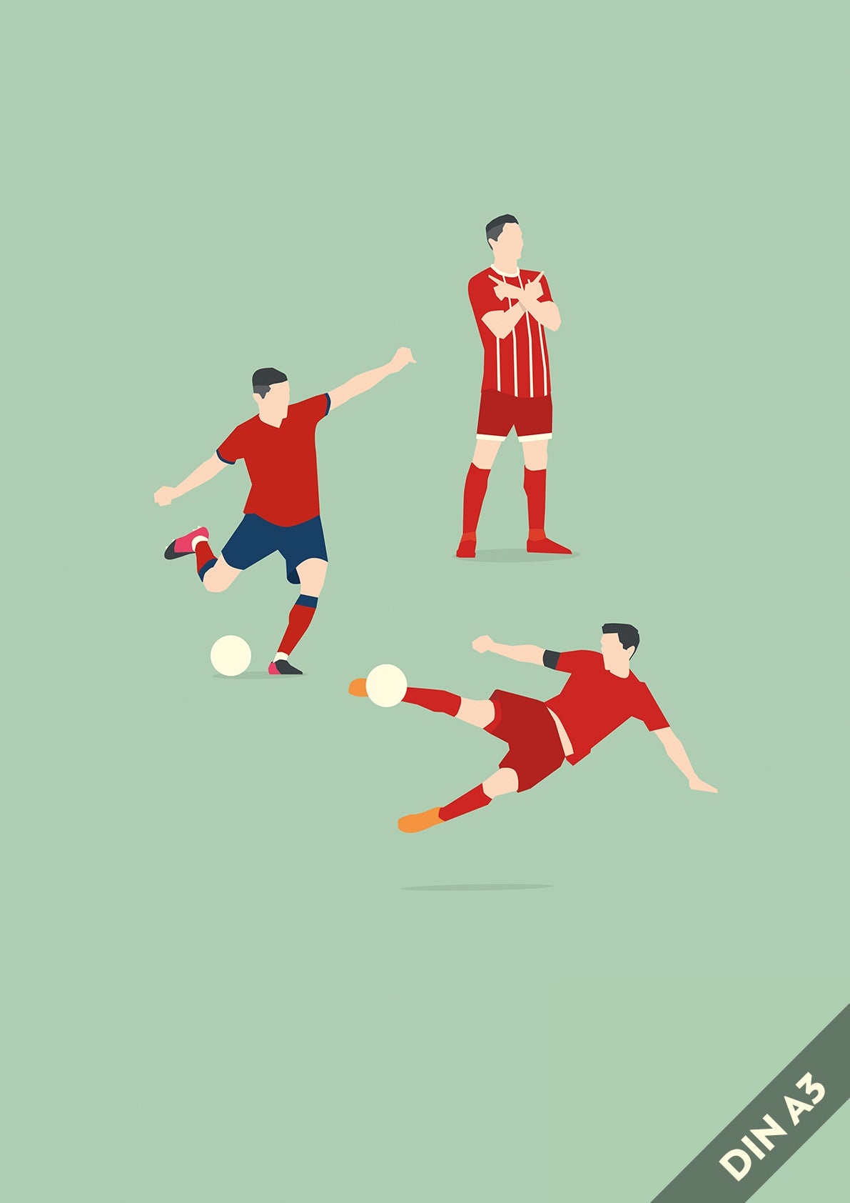 hands-of-god-rekordj-ger-kunstdruck-a3-lewandowski-bayern image 1