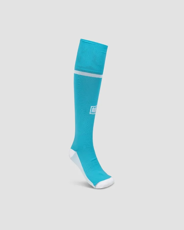 meyba-player-sock-fu-ballsocken-aqua-wei-polyester image 1