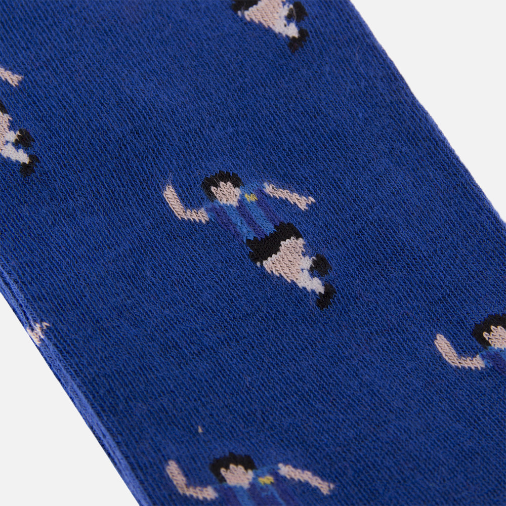 copa-classic-maradona-solo-goal-socken-blau-40-46 image 3