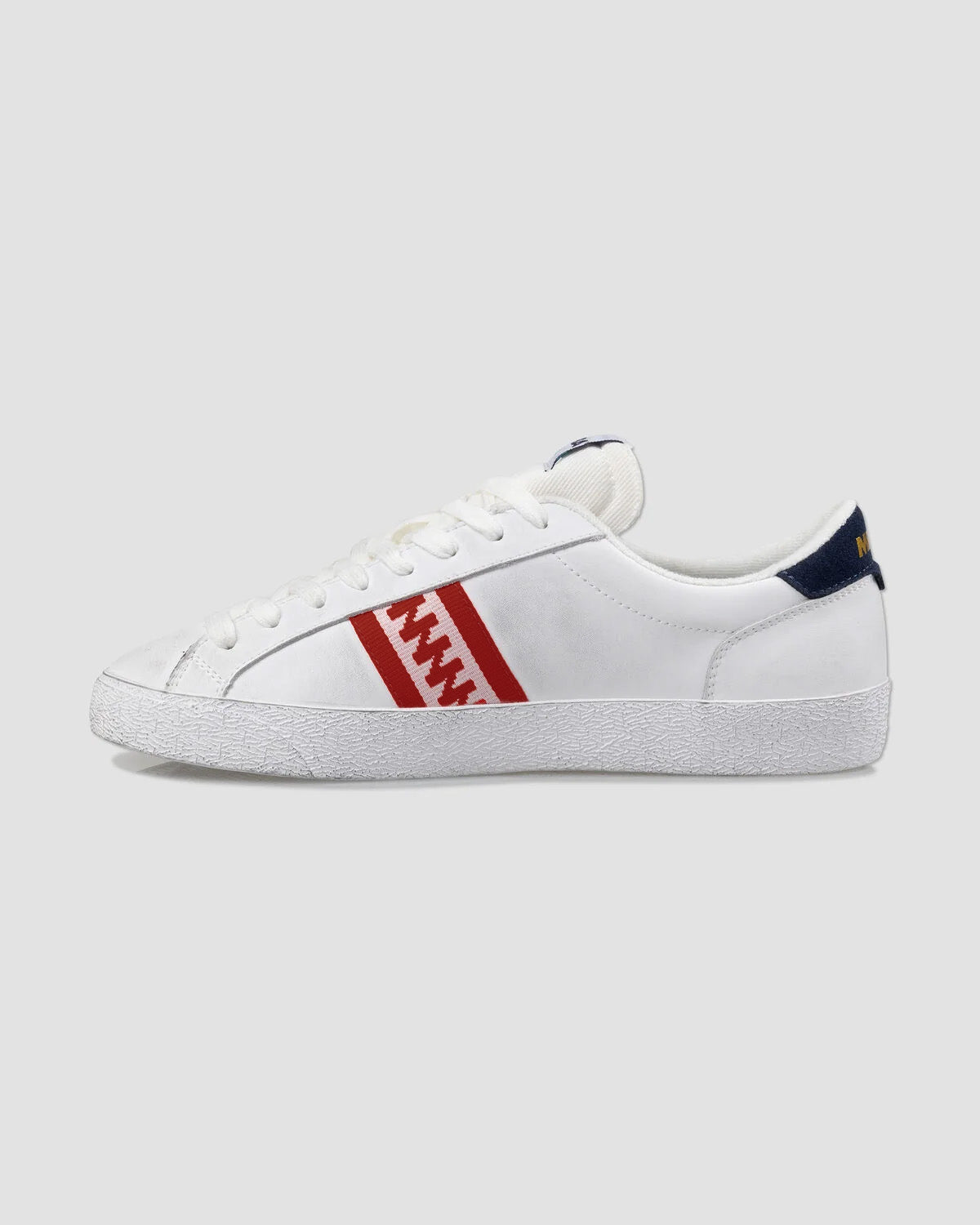 meyba-archivio-micro-leather-sneaker-wei-rot-leder image 2