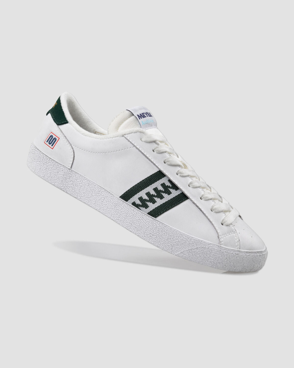 meyba-archivio-micro-leather-sneaker-wei-gr-n-leder image 8