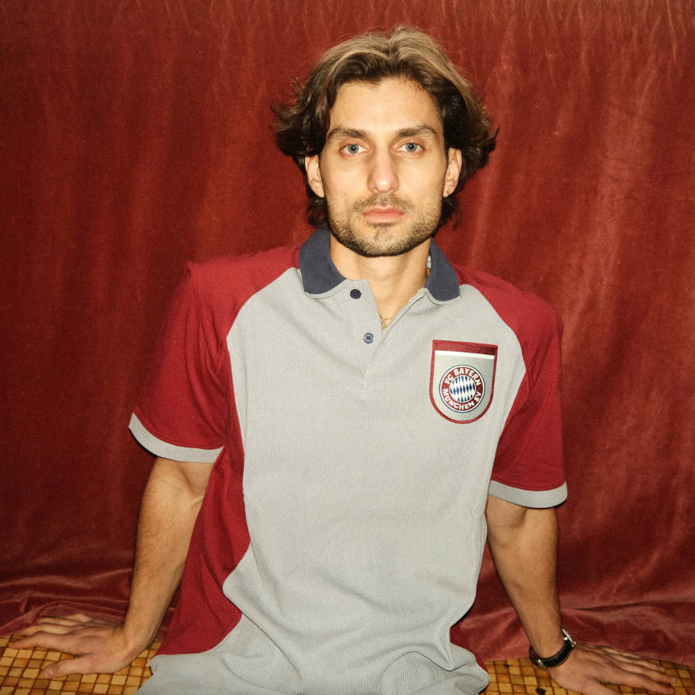 copa-classic-fc-bayern-m-nchen-1998-poloshirt-grau-bio-baumwolle image 2