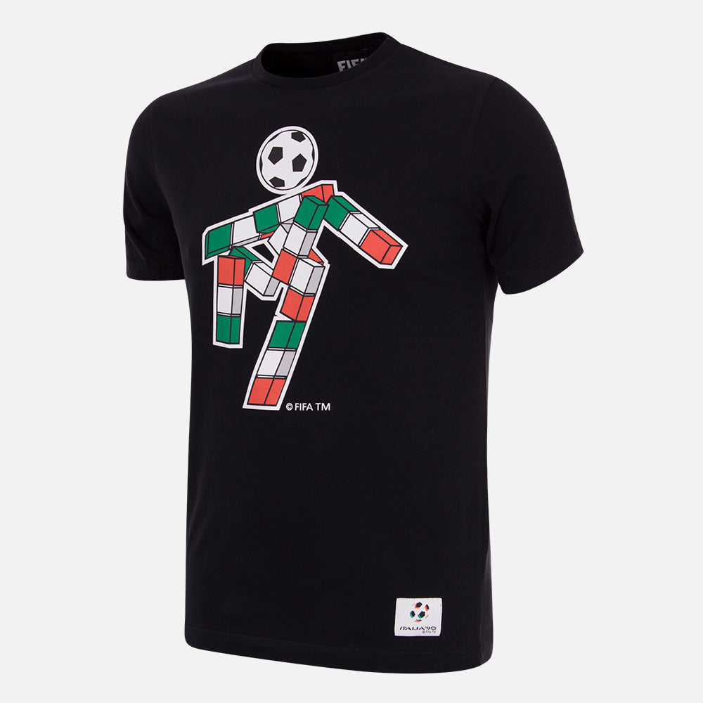 copa-classic-italien-1990-ciao-t-shirt-schwarz-baumwolle image 1
