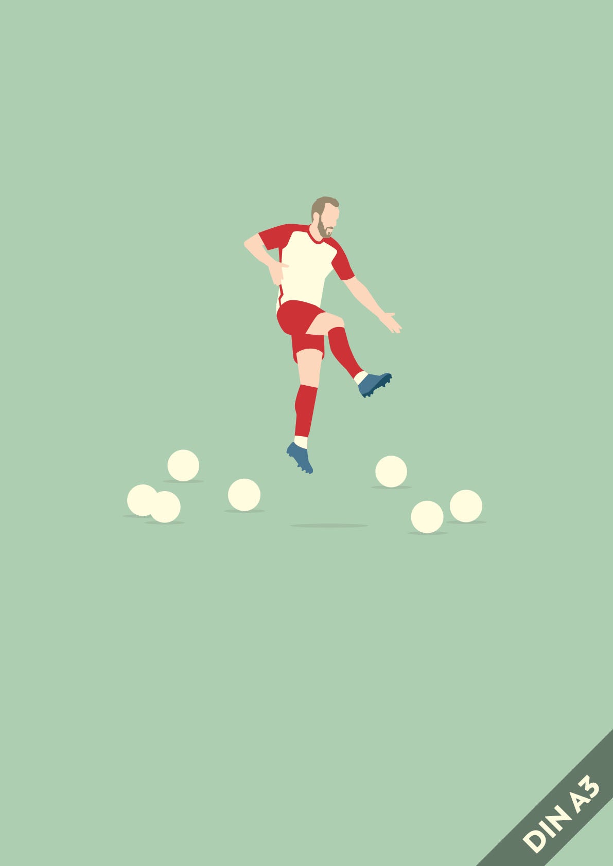 hands-of-god-der-sammler-print-fc-bayern-kane-a3 image 1