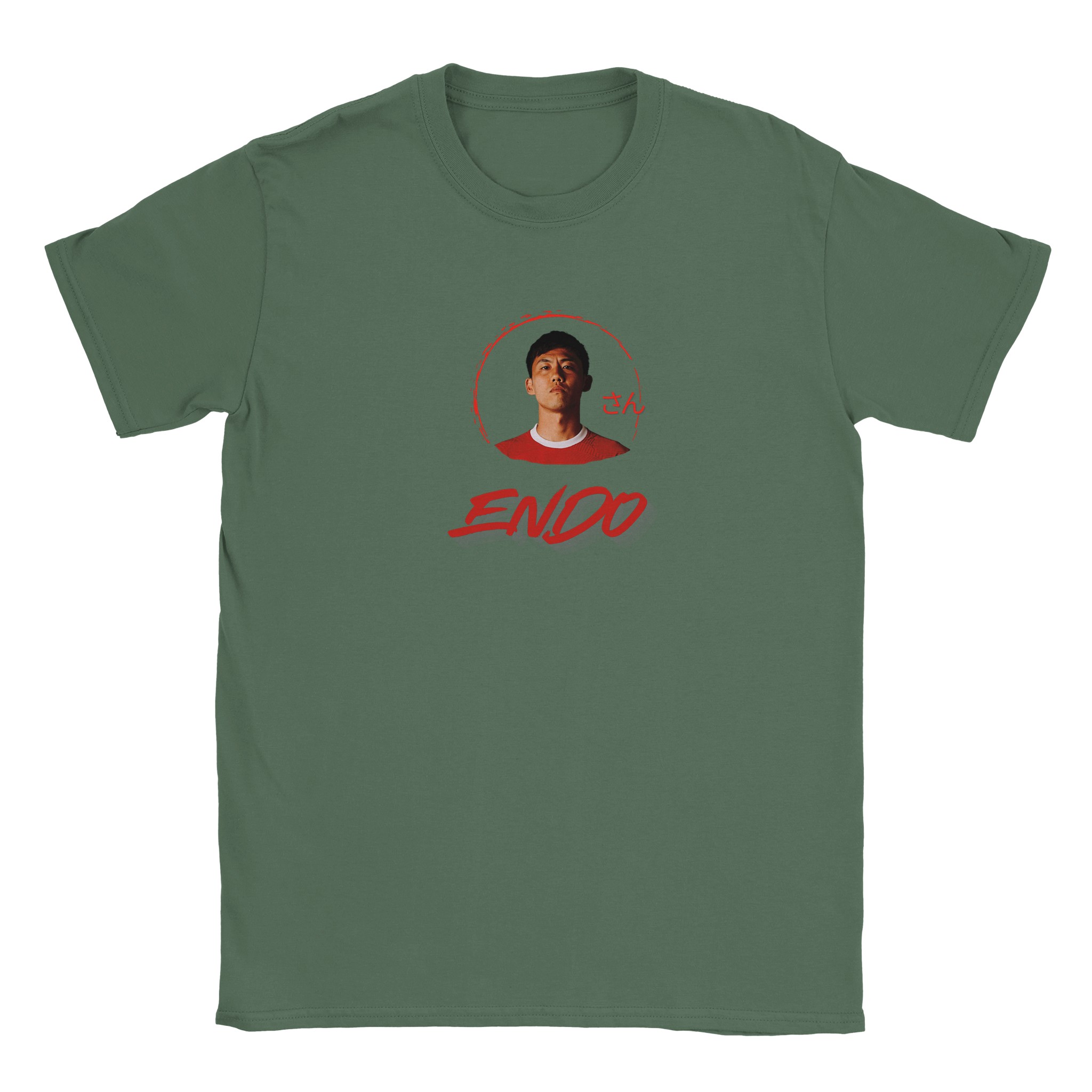 anfield-apparel-wataru-endo-t-shirt-nummer-3-baumwolle image 2