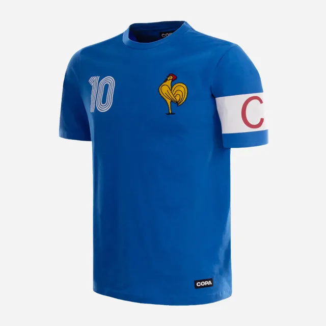 copa-classic-frankreich-kappeitaine-t-shirt-blau-baumwolle image 1