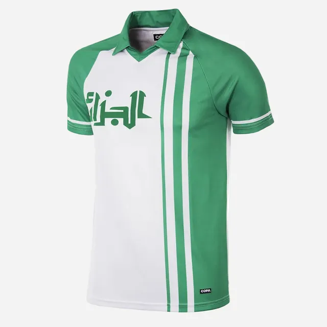 copa-algerien-weltmeister-1982-fu-balltrikot-wei-gr-n-polyester image 1