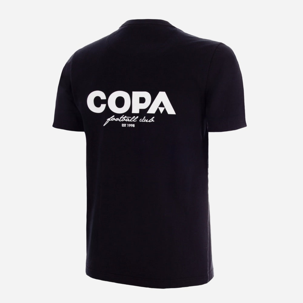 copa-classic-football-club-t-shirt-schwarz-baumwolle-herren image 3