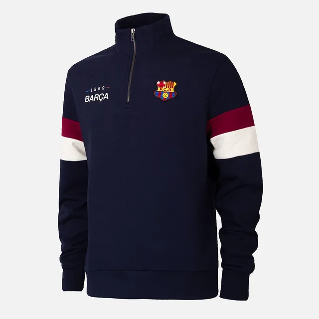 copa-classic-fc-barcelona-1899-half-zip-pullover-marineblau image 1
