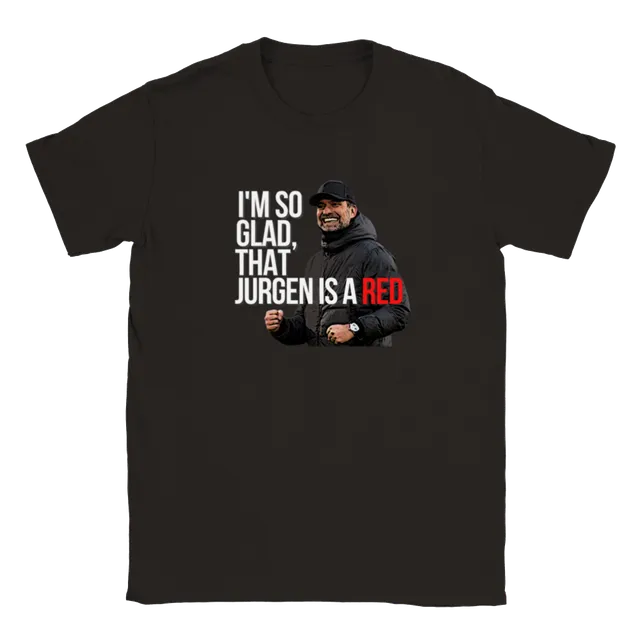 anfield-apparel-jurgen-is-a-red-klopp-kinder-t-shirt-song image 1
