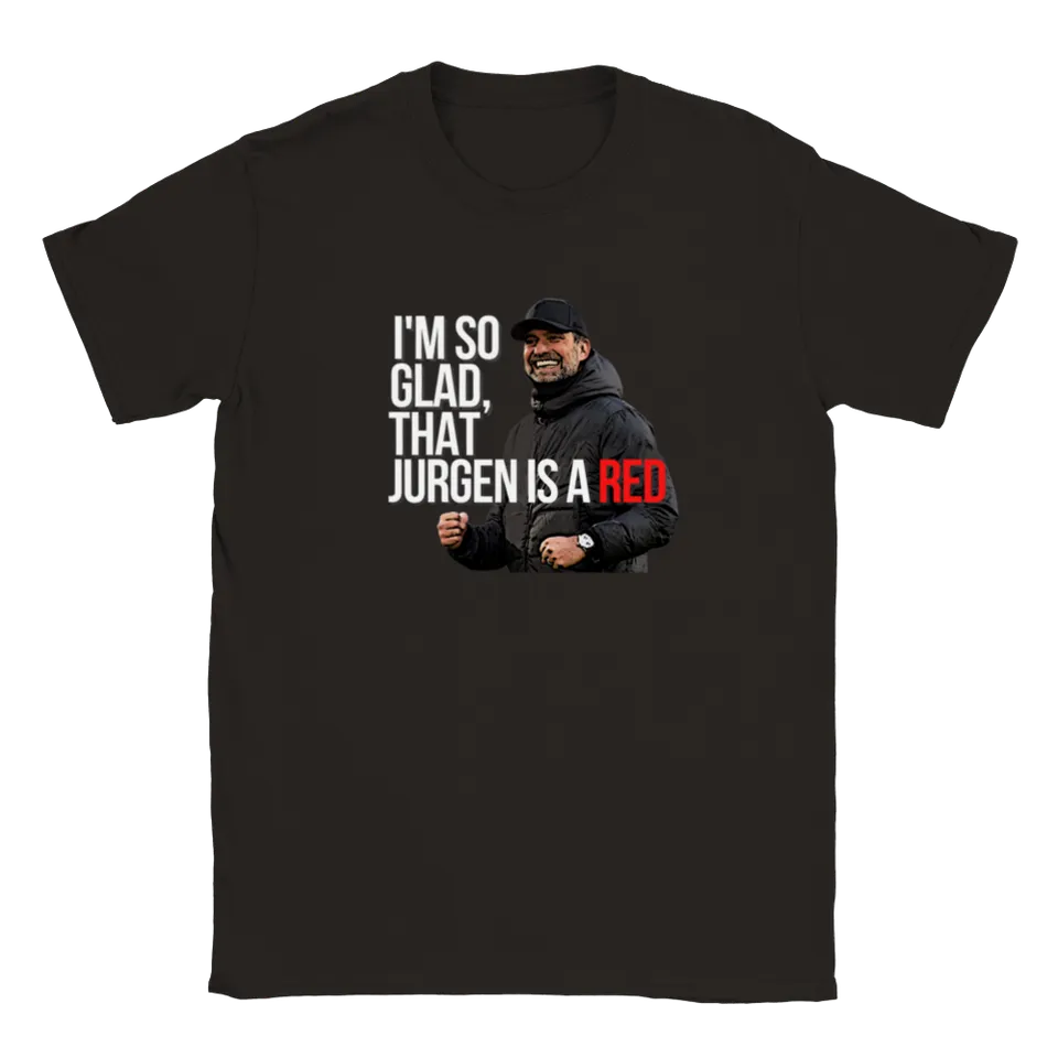 anfield-apparel-jurgen-is-a-red-klopp-kinder-t-shirt-song image 1