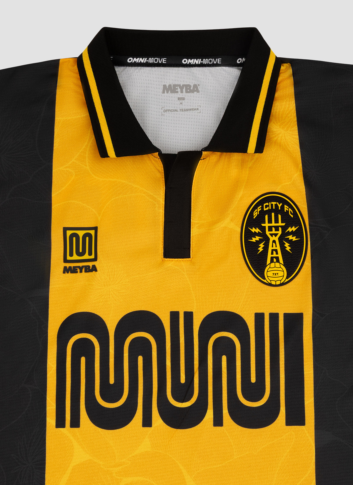 meyba-san-francisco-city-fc-26-27-heimtrikot-schwarz-gelb image 5