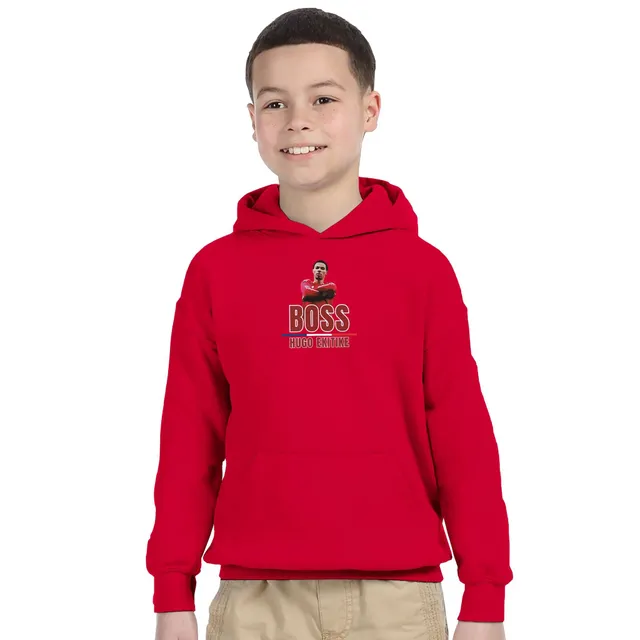 anfield-apparel-ekitike-boss-kinder-hoodie-baumwolle image 1