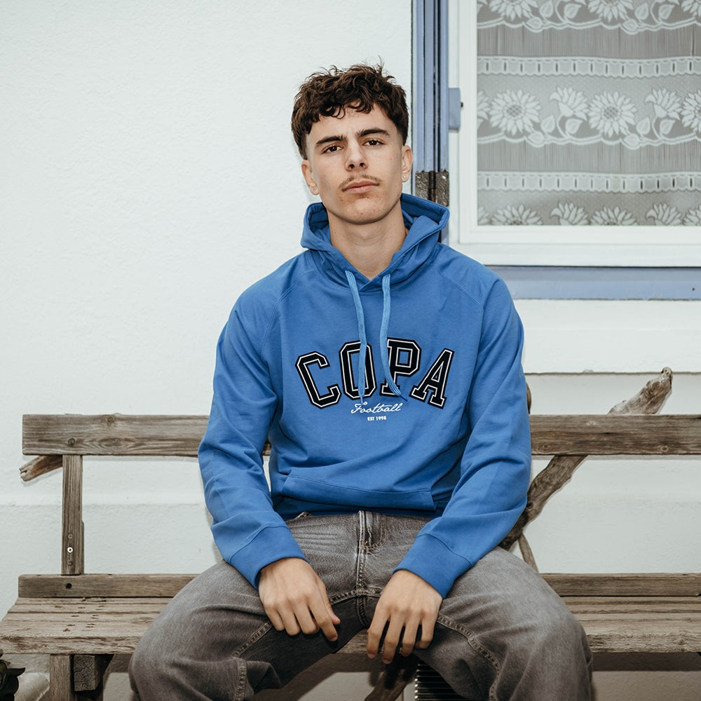 copa-classic-varsity-kapuzenpullover-baumwolle-blau image 2