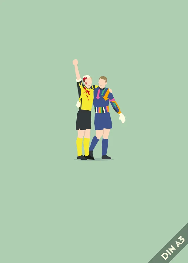 hands-of-god-prints-kutte-poster-a3-bvb-dortmund image 1