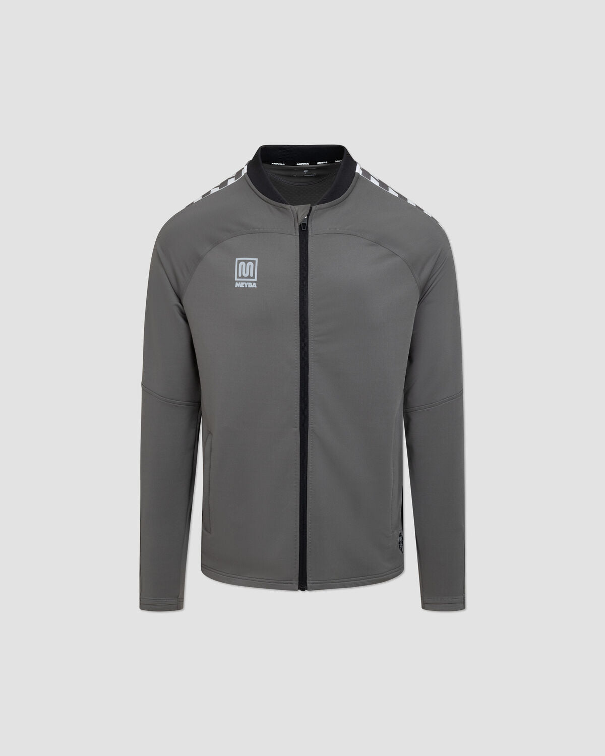 meyba-contact-ptf-trainingsanzug-charcoal-black-polyester-m image 4