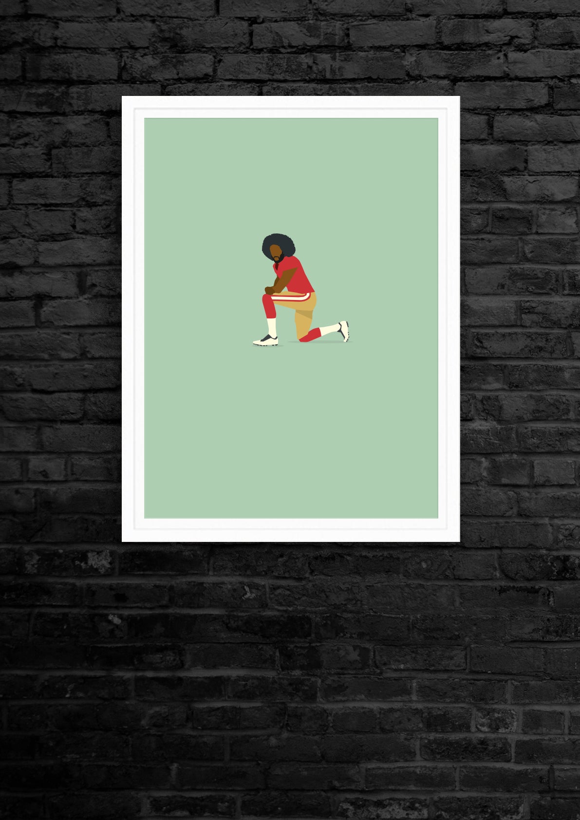 hands-of-god-prints-kap-print-a3-kaepernick-49ers image 2