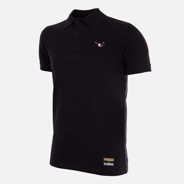 copa-classic-panini-rovesciata-poloshirt-schwarz-herren image 1