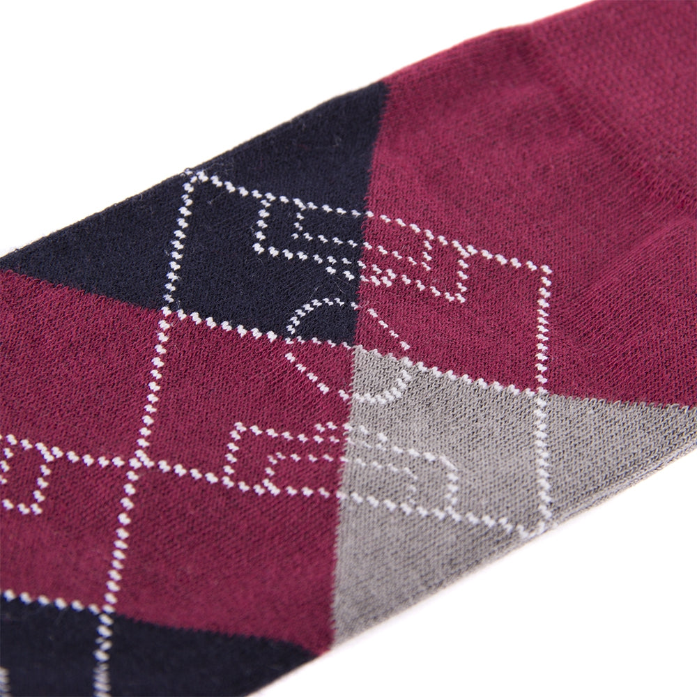 copa-socks-argyle-fu-ballplatz-socken-rot-40-46 image 3
