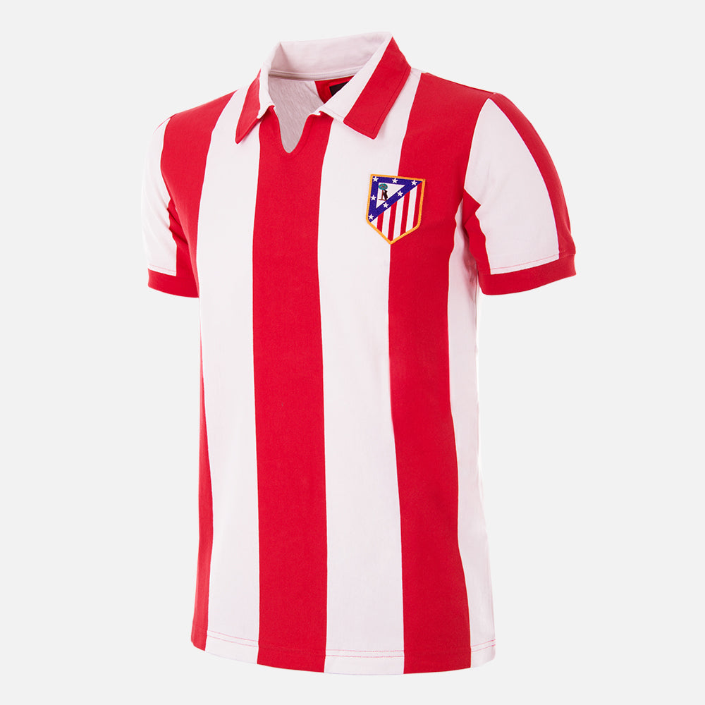 copa-classic-atletico-de-madrid-1970-71-trikot-rot-weiss-baumwolle image 1