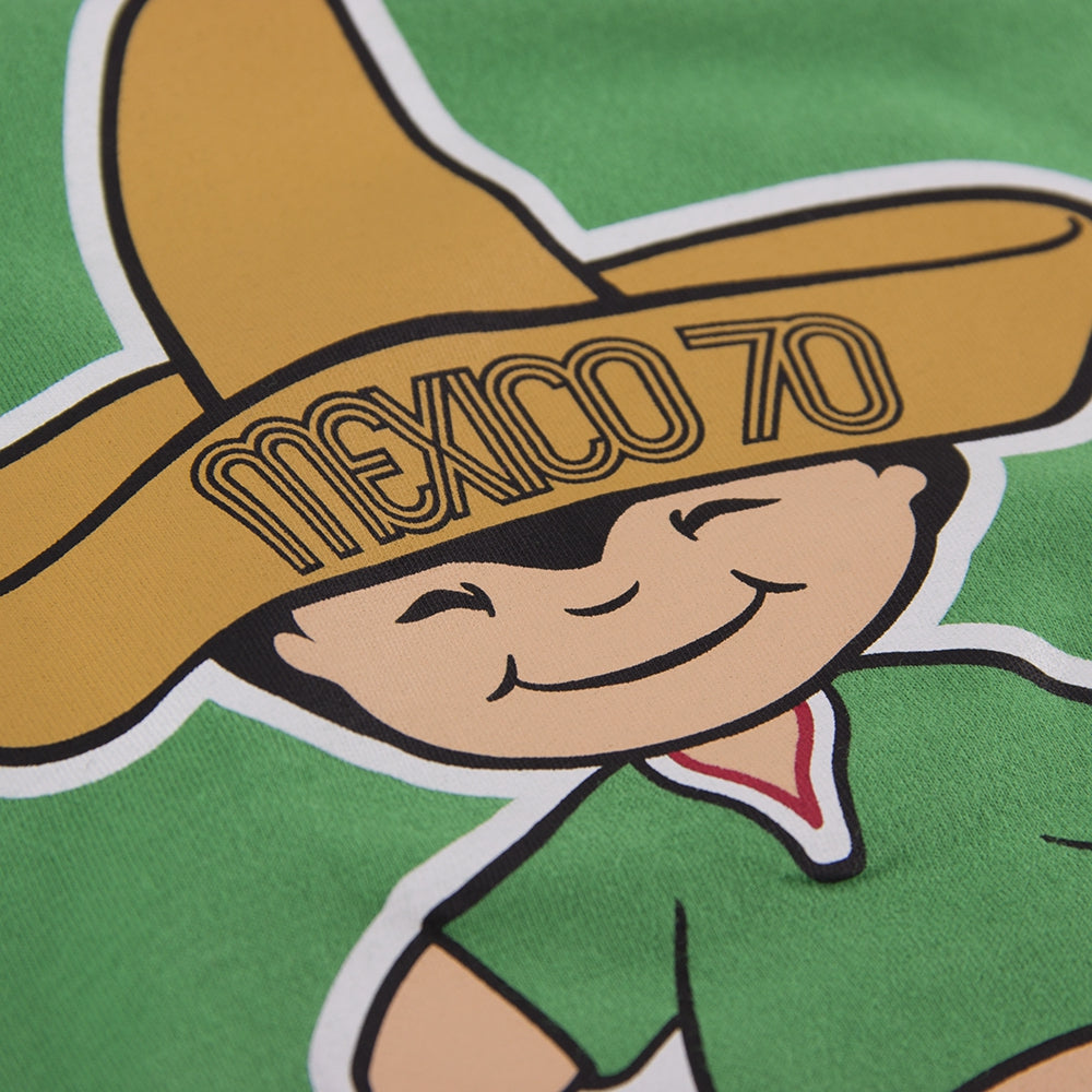copa-classic-t-shirts-mexiko-1970-juanito-mascot-t-shirt-gr-n-herren image 4