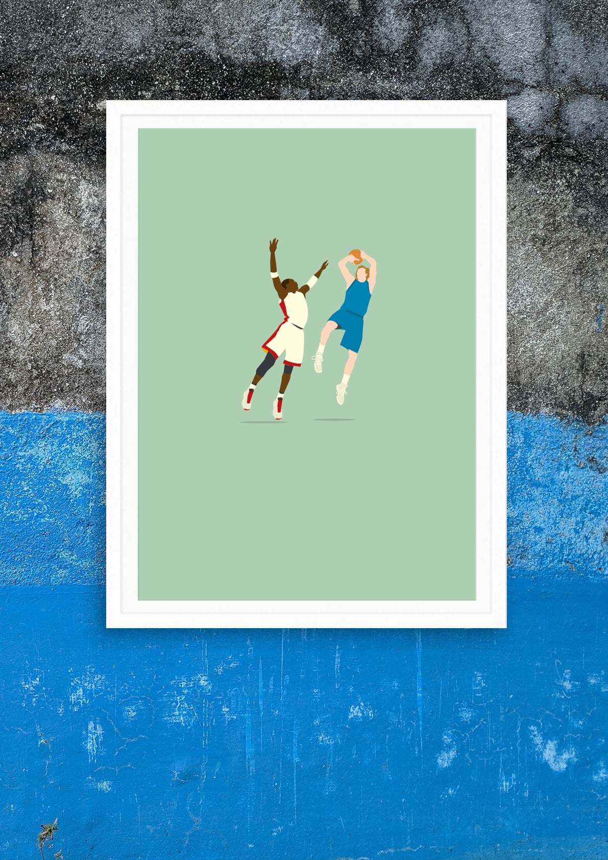 hands-of-god-prints-flamingo-fade-away-poster-50x70-dirk image 2