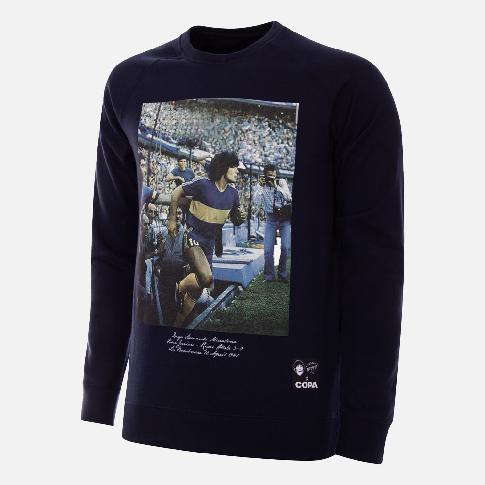copa-classic-maradona-x-copa-bombonera-pullover-marine-blau image 1