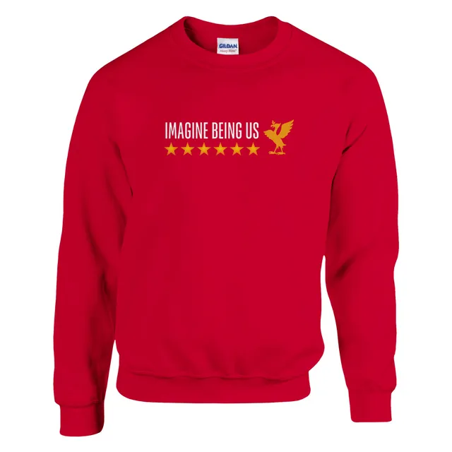 anfield-liverpool-imagine-being-us-sweatshirt-crewneck-unisex image 1