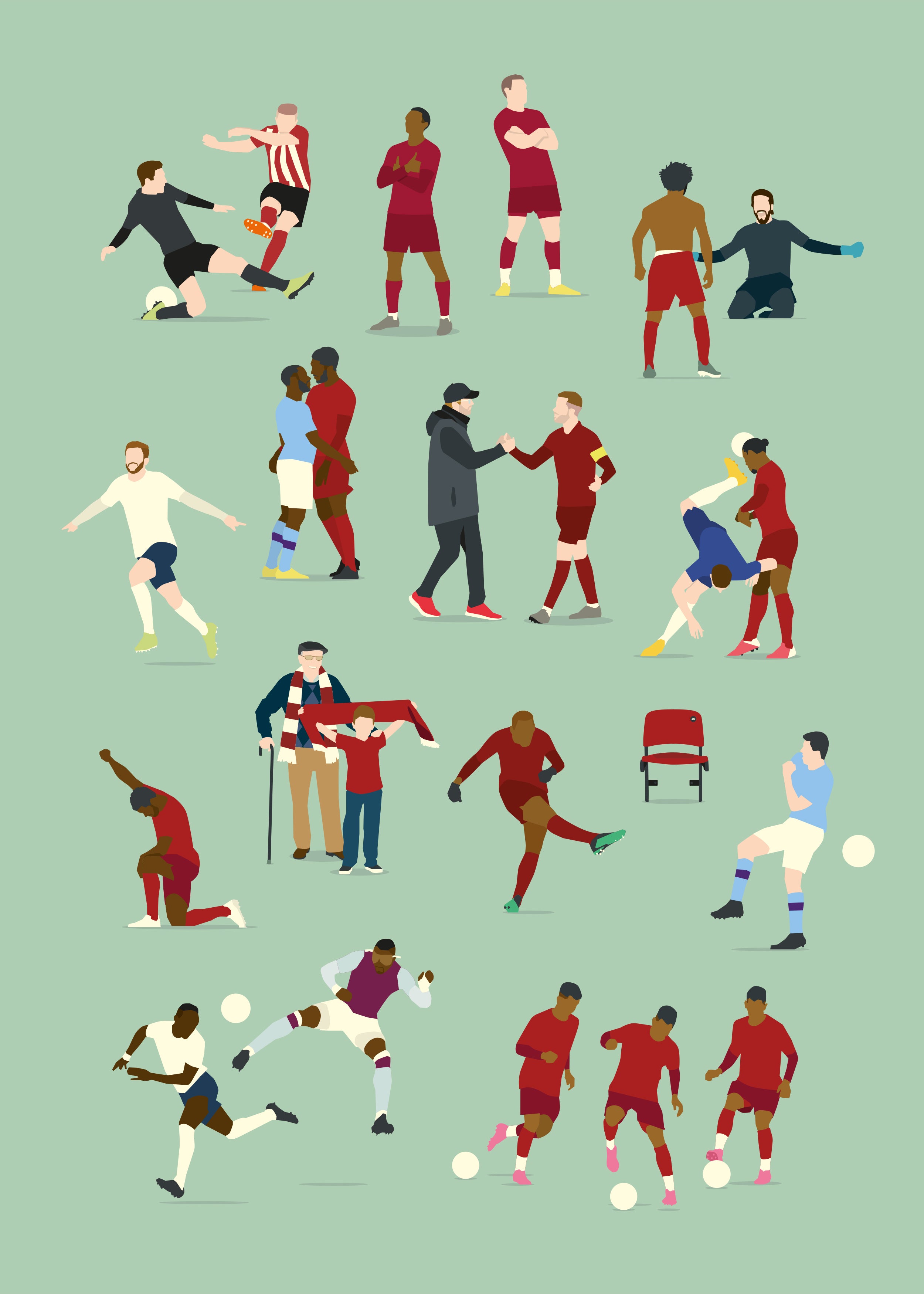 hands-of-god-30-years-poster-50x70-cm-liverpool-meister image 1