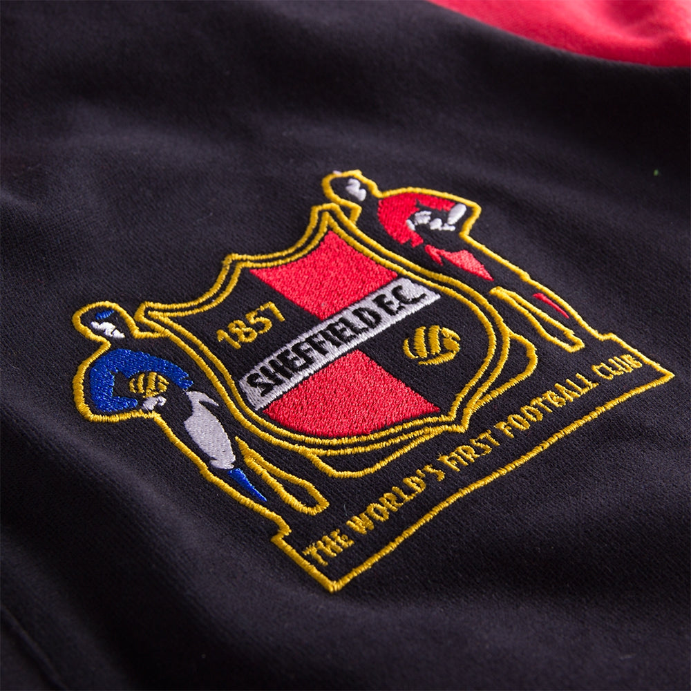 copa-classic-sheffield-fc-1950s-trikot-rot-schwarz-herren image 5