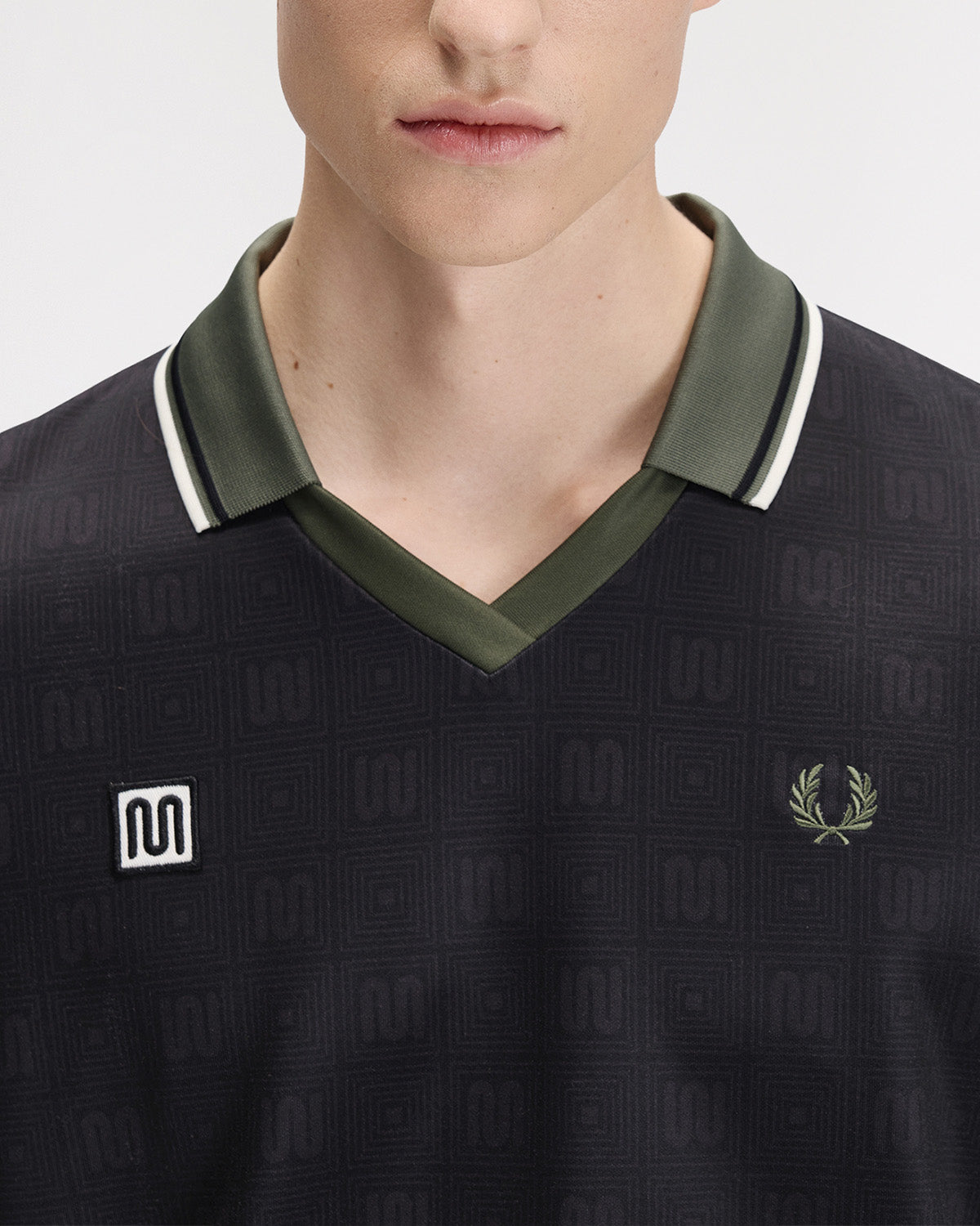 meyba-x-fred-perry-sm2164-langarm-polo-schwarz image 5