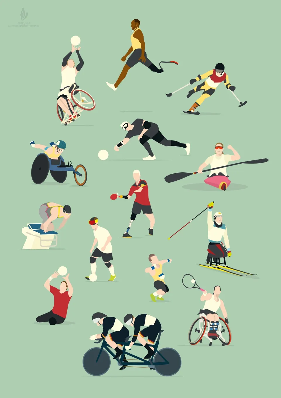 hands-of-god-prints-para-legends-poster-50x70-paralympics image 1
