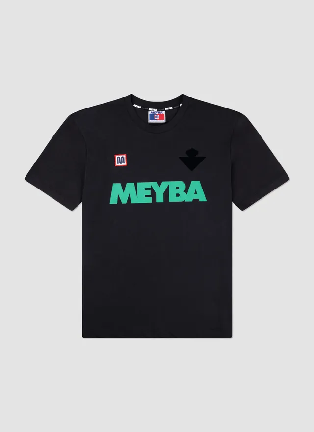 meyba-los-verdiblancos-ma999010-t-shirt-schwarz image 1