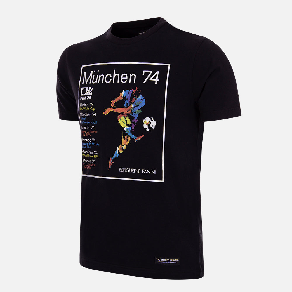 copa-classic-panini-deutschland-1974-weltmeister-t-shirt-schwarz image 1