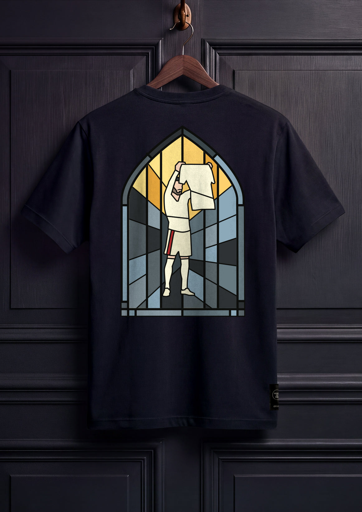 hands-of-god-maschine-cathedral-t-shirt-eintracht-barcelona-nacht image 1