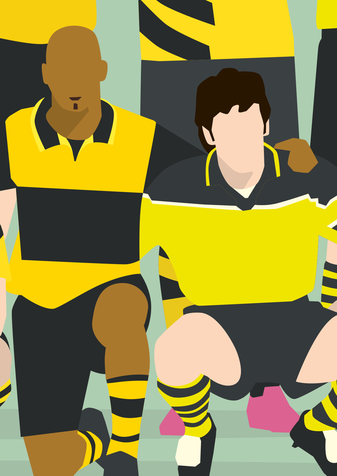 hands-of-god-prints-dortmund-allstars-kunstdruck-a3-bvb image 7