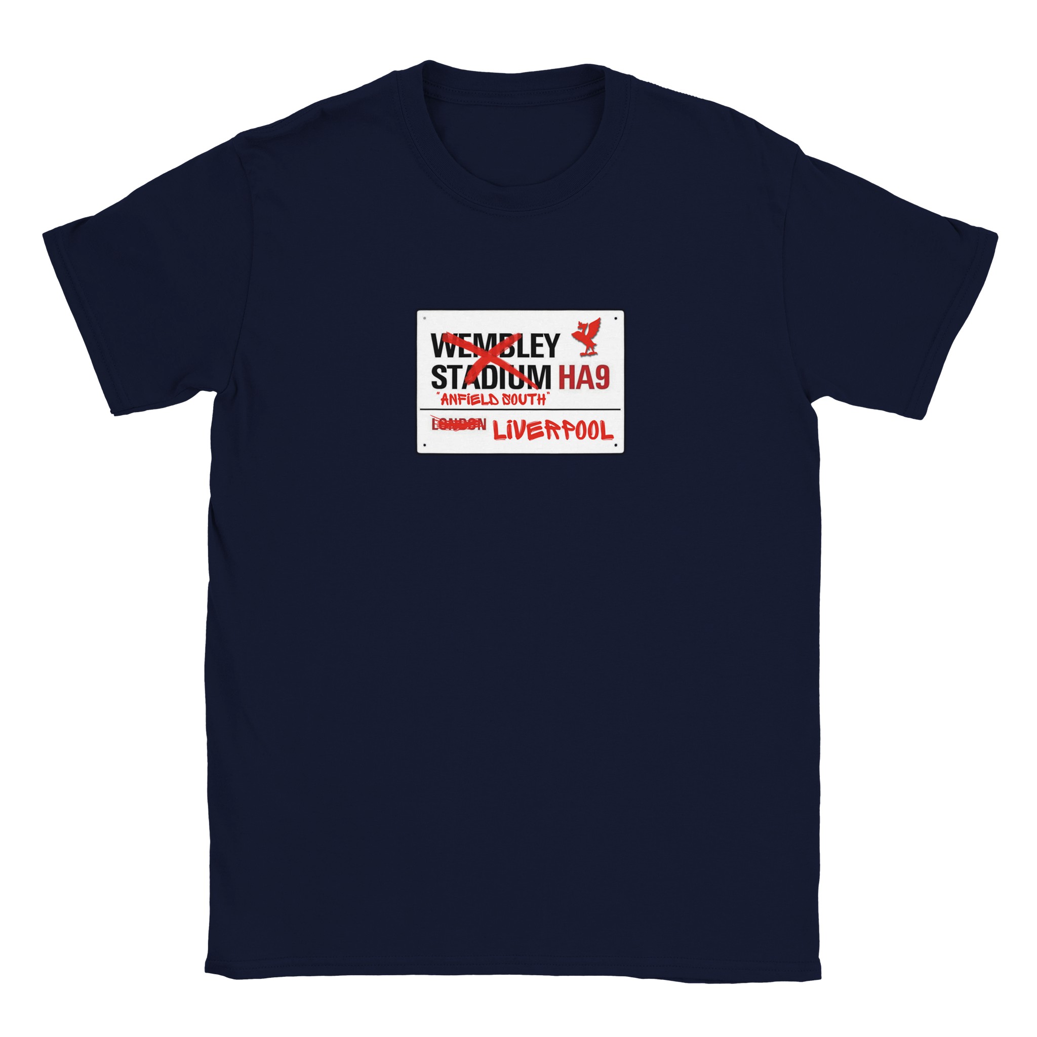 anfield-apparel-anfield-south-wembley-t-shirt-baumwolle-schwarz image 7