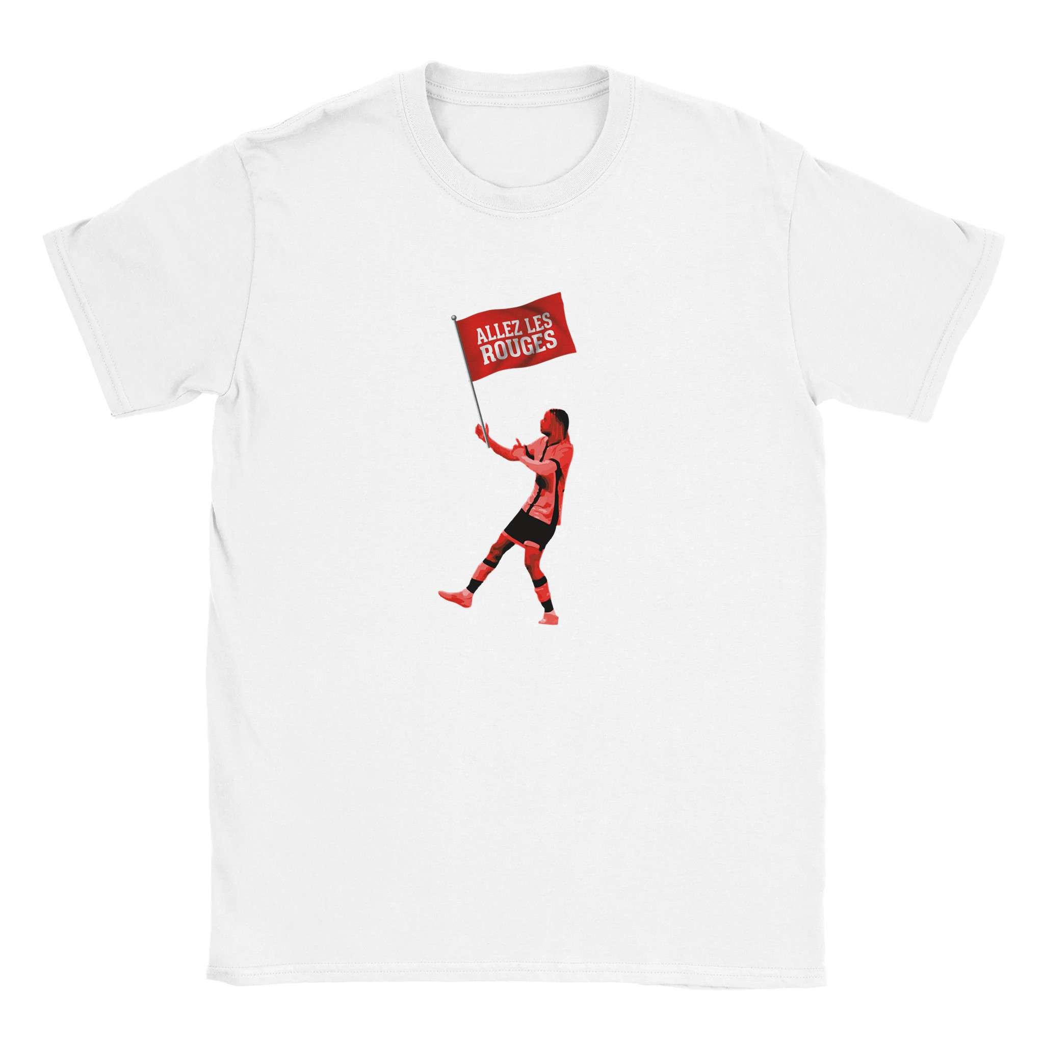anfield-apparel-allez-les-rouges-bradley-barcola-t-shirt-baumwolle image 8